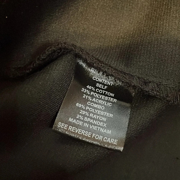 Violet B women’s jacket coat petite large top western Aztec tapestry black zip - Picture 4 of 7